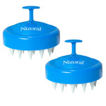 Nizoral Hair Shampoo Brush With Soft Silicone Scalp Massager Brush Head, For All Hair Types, Deep Cleanses Scalp And Removes Dead Flaky Skin And Residue Nizoral Hair Shampoo Brush With Soft Silicone Scalp Massager Brush Head, For All Hair Types, Deep Cleanses Scalp And Removes Dead Flaky Skin And Residue