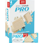 Power Crunch Pro Protein Wafer Bars, High Protein Snacks With Delicious Taste, French Vanilla, 2.0 Ounce (4 Count)