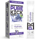 Pure Kick Hydration Pitcher Pack, Concord Grape, Includes 6 Packets, 1 Box, Makes 12 Quarts Total Pure Kick Hydration Pitcher Pack, Concord Grape, Includes 6 Packets, 1 Box, Makes 12 Quarts Total