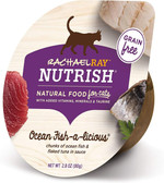 Rachael Ray Nutrish Natural Wet Cat Food With Added Vitamins, Minerals & Taurine, Ocean Fish-A-Licious Recipe, 2.8 Ounce Cup (Pack Of 12), Grain Free Rachael Ray Nutrish Natural Wet Cat Food With Added Vitamins, Minerals & Taurine, Ocean Fish-A-Licious Recipe, 2.8 Ounce Cup (Pack Of 12), Grain Free