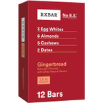 Rxbar Protein Bars, Protein Snack, Snack Bars, Gingerbread, 22Oz Box (12 Bars)