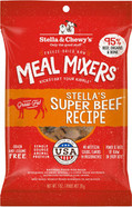 Stella & Chewy'S Freeze Dried Raw Super Beef Meal Mixer  Dog Food Topper For Small & Large Breeds  Grain Free, Protein Rich Recipe  1 Oz Bag