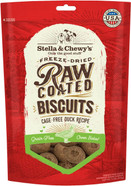 Stella & Chewy'S Freeze-Dried Raw Coated Dog Biscuits  Cage-Free Duck Recipe  Protein Rich, Grain Free Dog & Puppy Treat  Great Snack For Training & Rewarding  9 Oz Bag