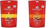 Stella & Chewy'S Freeze-Dried Raw Dinner Patties Dog Food (Bundle Of 2, 14 Oz. Bags) - Chicken & Beef
