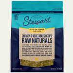 Stewart Raw Naturals Freeze Dried Dog Food, Chicken & Vegetables Recipe, 32 Ounce Bag, Complete And Balanced Nutrition