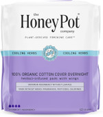 The Honey Pot Company - Pads For Women - Herbal Essentials Bundle - Organic Cotton Cover & Ultra-Absorbent Pulp Core - Sanitary Pads For Women - Feminine Care - Fsa & Hsa Eligible