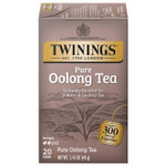 Twinings Pure Oolong Individually Wrapped Black Tea Bags, 20 Count (Pack Of 6), Caffeinated, Warm, Nutty Flavor & Golden Colour, Enjoy Hot Or Iced