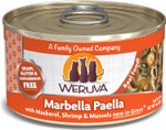 Weruva Classic Cat Food, Marbella Paella With Mackerel, Shrimp, & Mussels In Gravy, 3Oz Can (Pack Of 24) Weruva Classic Cat Food, Marbella Paella With Mackerel, Shrimp, & Mussels In Gravy, 3Oz Can (Pack Of 24)
