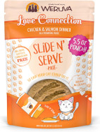 Weruva Wet Cat Food, Love Connection With Chicken And Salmon Pate, 5.5Oz Slide N Serve Pouch, Pack Of 12 Weruva Wet Cat Food, Love Connection With Chicken And Salmon Pate, 5.5Oz Slide N Serve Pouch, Pack Of 12