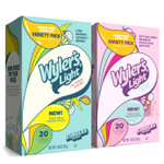 Wyler'S Light Singles To Go Powder Packets, Water Drink Mix, Variety Pack, Watertok Fun Flavors & Base Flavors On-The-Go, 40 Count Wyler'S Light Singles To Go Powder Packets, Water Drink Mix, Variety Pack, Watertok Fun Flavors & Base Flavors On-The-Go, 40 Count