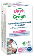 Love & Green Ecological Underwear 8-15 Years (27-57 Kg) 12 Units Love & Green Ecological Underwear 8-15 Years (27-57 Kg) 12 Units