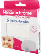 Mercurochrome Pitchoune Cleansing Wipes 12 x 12cm 5 Wipes