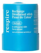Respire Deodorant Stick Fleur De Coton Organic Refill 50 G