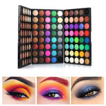 VERONNI 120 Vivid Colors Mini Eyeshadow Palette Matte and Shimmer - Professional 3 Layers Bright and Warm Colorful Eye Shadow Palette Makeup Set (120 colors)120 colors