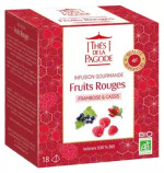 Thã©S De La Pagode Red Fruit Infusion Organic 18 Sachets