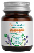 Puressentiel True Lavender Essential Oil (Lavandula Angustifolia) Organic 60 Capsules Puressentiel True Lavender Essential Oil (Lavandula Angustifolia) Organic 60 Capsules