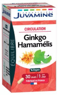 Juvamine Circulation Gingko Hamamelis 30 Capsules