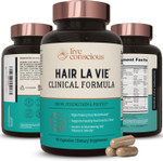Hair La Vie Live Conscious Clinical Formula Hair Growth Vitamins For Women And Men W/Biotin 5000Mcg, Collagen & Saw Palmetto (Pack Of 1) Hair La Vie Live Conscious Clinical Formula Hair Growth Vitamins For Women And Men W/Biotin 5000Mcg, Collagen & Saw Palmetto (Pack Of 1)