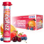 Zipfizz Healthy Energy Drink Mix, Hydration With B12 And Multi Vitamins, Fruit Punch, 20 Tubes (Pack Of 1) Zipfizz Healthy Energy Drink Mix, Hydration With B12 And Multi Vitamins, Fruit Punch, 20 Tubes (Pack Of 1)