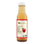 Kevala Organic Raw Apple Cider Vinegar - With Mother, Non Gmo, Kosher, Salad Dressing, Fresh Apples, Gluten Free, Unfiltered, Bottle 12 Fl Oz