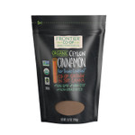 Frontier Co-Op Fair Trade Ground Ceylon Cinnamon Powder Organic, Kosher, 5.57Oz - Bulk Bag Refill For Shaker, Baking, Beverages, And Cooking