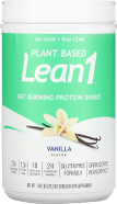 Lean1 Plant-Based Meal Replacement Protein Powder, Vanilla Flavor, 15-Serving Tub