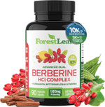 Berberine Supplement 1300Mg Per Serving- 97% Tested Ultra High Potency Berberine Hcl With Ceylon Cinnamon, Bitter Melon & Gymnema, 10:1 Extract Berberis Supplements, Weight Management, 90 Veggie Caps