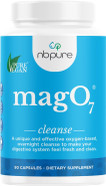 Nbpure Mago7 - Natural Colon Cleanse & Detox - Occasional Constipation Relief, Stool Softening, & Bloating Support For Men & Women - Ozonated Magnesium Oxide, 90 Capsules Nbpure Mago7 - Natural Colon Cleanse & Detox - Occasional Constipation Relief, Stool Softening, & Bloating Support For Men & Women - Ozonated Magnesium Oxide, 90 Capsules