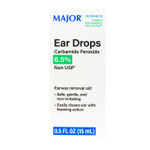 Major Ear Drops Earwax Removal Aid 0.5Oz 15Ml Carbamide Peroxide 6.5% Usa