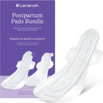 Lansinoh Postpartum Pads Bundle, 40 Count, Extra Absorbent Pads With Wings, Includes 2 Sizes For Extra Protection, Postpartum Essentials Lansinoh Postpartum Pads Bundle, 40 Count, Extra Absorbent Pads With Wings, Includes 2 Sizes For Extra Protection, Postpartum Essentials