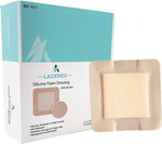 Awd Medical Bordered Silicone Foam Dressing - Bedsore Bandages - Absorbent, Waterproof Silicone Bandages, Large Bandages For Wounds, Wound Dressing First Aid Bandage For Wound Care - 10 Pack - 4" X 4"