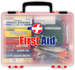 Rapid Care First Aid 81131 Premium 25 Person Osha/Ansi Compliant Unitized First Aid Kit In Detachable Wall Mountable Poly Case
