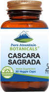 Pure Mountain Botanicals Cascara Sagrada Capsules - 90 Vegan Kosher Caps Now With 400Mg Of Wild Harvest Cascara Sagrada Aged Bark Pure Mountain Botanicals Cascara Sagrada Capsules - 90 Vegan Kosher Caps Now With 400Mg Of Wild Harvest Cascara Sagrada Aged Bark