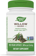 Nature'S Way Willow Bark, Traditional Relief Of Discomfort Due To Occasional Overexertion*, Non-Gmo Project Verified, 680 Mg Per Serving, 100 Vegan Capsules