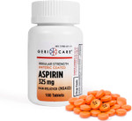 Enteric Coated Aspirin Tablets 325Mg (100 Count) By Gericare- Nsaid Pain Reliever & Fever Reducer Coated Aspirin For Adults- Regular Strength Aspirin For Headache Arthritis Menstrual & Muscle Pain Enteric Coated Aspirin Tablets 325Mg (100 Count) By Gericare- Nsaid Pain Reliever & Fever Reducer Coated Aspirin For Adults- Regular Strength Aspirin For Headache Arthritis Menstrual & Muscle Pain