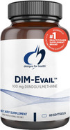 Designs For Health Dim-Evail - 100Mg Diindolylmethane Supplement - Enhanced Absorption Technology Dim Supplement - May Support Healthy Estrogen Metabolism - Gluten Free + Non-Gmo (60 Softgels) Designs For Health Dim-Evail - 100Mg Diindolylmethane Supplement - Enhanced Absorption Technology Dim Supplement - May Support Healthy Estrogen Metabolism - Gluten Free + Non-Gmo (60 Softgels)