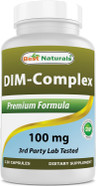 Best Naturals Dim Supplement 100 Mg 120 Capsules, Dim For Estrogen Metabolism & Balance, For Menopause, Body Building, Pcos & Hormonal Acne Best Naturals Dim Supplement 100 Mg 120 Capsules, Dim For Estrogen Metabolism & Balance, For Menopause, Body Building, Pcos & Hormonal Acne