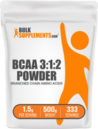 Bulksupplements.Com Bcaa 3:1:2 Powder - Bcaa Supplements, Bcaa Powder, Branched Chain Amino Acids - Unflavored & Gluten Free, 1500Mg Per Serving, 500G (1.1 Lbs) (Pack Of 1) Bulksupplements.Com Bcaa 3:1:2 Powder - Bcaa Supplements, Bcaa Powder, Branched Chain Amino Acids - Unflavored & Gluten Free, 1500Mg Per Serving, 500G (1.1 Lbs) (Pack Of 1)