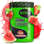 Species Nutrition Amino Evolved Eaa & Bcaa Powder, Fermented Branched Chain Amino Acids, Muscle Recovery & Endurance, Pre & Post Workout Supplement (Strawberry Watermelon, 30 Servings)
