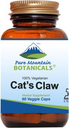 Pure Mountain Botanicals CatâS Claw Capsules - 90 Kosher Vegan Caps With 1000Mg Peruvian Cats Claw Uncaria Tomentosa Herb Pure Mountain Botanicals CatâS Claw Capsules - 90 Kosher Vegan Caps With 1000Mg Peruvian Cats Claw Uncaria Tomentosa Herb