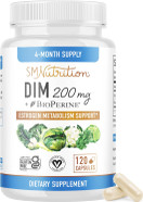 Dim Supplement 200 Mg (120 Ct) | Estrogen Balance For Women & Men | Hormone Balance, Hormonal Acne Supplements, Menopause, Antioxidant & Pms Support | Non-Gmo, Vegan, Soy Free | 4 Month Supply Dim Supplement 200 Mg (120 Ct) | Estrogen Balance For Women & Men | Hormone Balance, Hormonal Acne Supplements, Menopause, Antioxidant & Pms Support | Non-Gmo, Vegan, Soy Free | 4 Month Supply