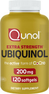 Qunol Ubiquinol Coq10 200Mg Softgels, Powerful Antioxidant For Heart And Vascular Health, Essential For Energy Production, Natural Supplement Active Form Of Coq10, 120Ct Softgels Qunol Ubiquinol Coq10 200Mg Softgels, Powerful Antioxidant For Heart And Vascular Health, Essential For Energy Production, Natural Supplement Active Form Of Coq10, 120Ct Softgels