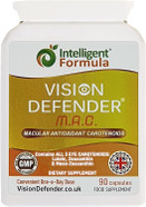 Vision Defender Lutein, Zeaxanthin & Meso-Zeaxanthin Eye Supplement Mac Vegan/Vegetarian Antioxidant Carotenoids For Eyes (90 Capsules/One Capsule Daily) Made In Uk Vision Defender Lutein, Zeaxanthin & Meso-Zeaxanthin Eye Supplement Mac Vegan/Vegetarian Antioxidant Carotenoids For Eyes (90 Capsules/One Capsule Daily) Made In Uk