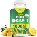 Organic Citrus Bergamot Supplement - Only Usda, Cardiologist Formulated With 200+ Scientific Studies -1000Mg - Patented Extract, Heart, Cholesterol, & Lipid - Italian Bergamot High Polyphenols 60Caps Organic Citrus Bergamot Supplement - Only Usda, Cardiologist Formulated With 200+ Scientific Studies -1000Mg - Patented Extract, Heart, Cholesterol, & Lipid - Italian Bergamot High Polyphenols 60Caps