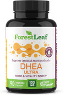 Forest Leaf - Dhea 100Mg Daily Hormone Supplement For Women & Men - Pure Dhea Pills To Support Healthy Metabolism, Mood, Physical Performance, Brain, Immune Function & Energy - 90 Veg Capsules Forest Leaf - Dhea 100Mg Daily Hormone Supplement For Women & Men - Pure Dhea Pills To Support Healthy Metabolism, Mood, Physical Performance, Brain, Immune Function & Energy - 90 Veg Capsules