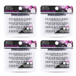Ardell False Eyelashes Double Up Individuals Knot-Free Long Brown 4 Packlong Brown
