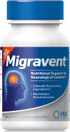 Vita Sciences Migravent Migraine Relief Supplement W/Vitamin B2, Riboflavin, Magnesium, Coenzyme Coq10, Pa-Free Butterbur, Bioperine, Premium Herbal Extracts 60 Count