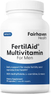 Fairhaven Health Fertilaid For Men Prenatal Male Fertility Supplement | Count And Motility Support Pre-Conception For Him | Fertility Support Includes L-Carnitine, Zinc, And Folate | 90 Capsules Fairhaven Health Fertilaid For Men Prenatal Male Fertility Supplement | Count And Motility Support Pre-Conception For Him | Fertility Support Includes L-Carnitine, Zinc, And Folate | 90 Capsules