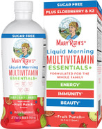 Maryruth'S Multivitamin For Women Men & Kids | Sugar Free | Vegan | Vitamin A, C, D, E, B12, Zinc | Daily Vitamins For Kids, Mens, Womens Multivitamin | Energy & Beauty Booster Multimineral | 32 Fl Oz