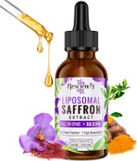 Saffron Supplements - 88.5 Mg Saffron Extract Better Bioavailability Liposomal Drops For Mood, Energy, Vision & Focus With Ashwagandha, Turmeric, Magnesium, Zinc, Vitamin B12 & D3, 60 Ml, 30 Servings Saffron Supplements - 88.5 Mg Saffron Extract Better Bioavailability Liposomal Drops For Mood, Energy, Vision & Focus With Ashwagandha, Turmeric, Magnesium, Zinc, Vitamin B12 & D3, 60 Ml, 30 Servings